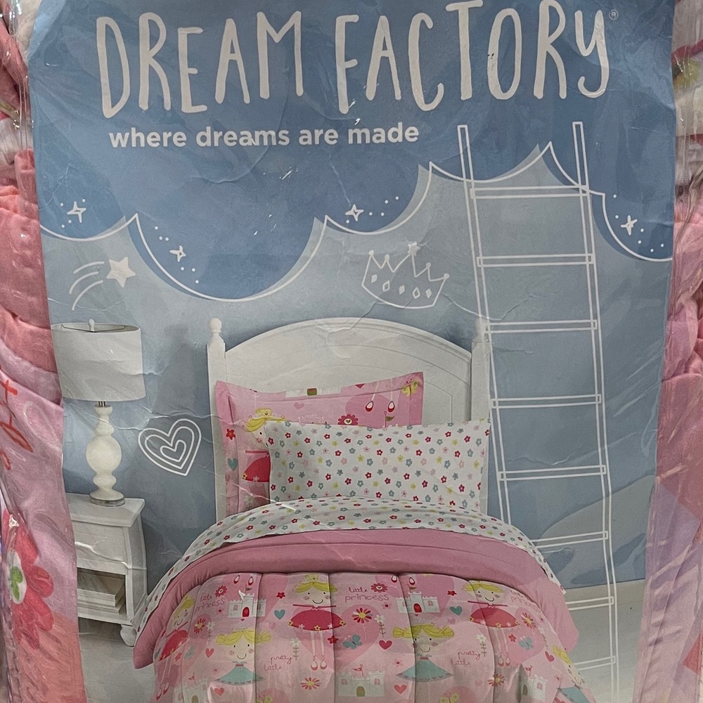 Twin Little Princess Complete Bed Set